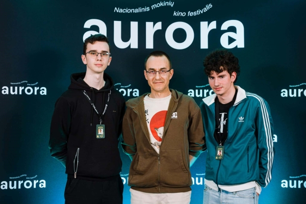 Dalyvavome nacionaliniame mokinių kino festivalyje „Aurora 2026“!